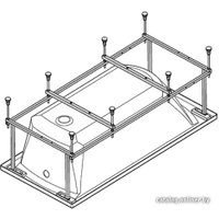 Ванна Santek Тенерифе 170x70 (с каркасом и экраном)