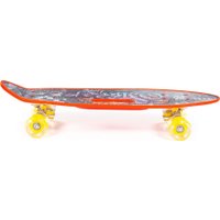 Скейтборд Полесье 89588 59 см (красный/желтый)