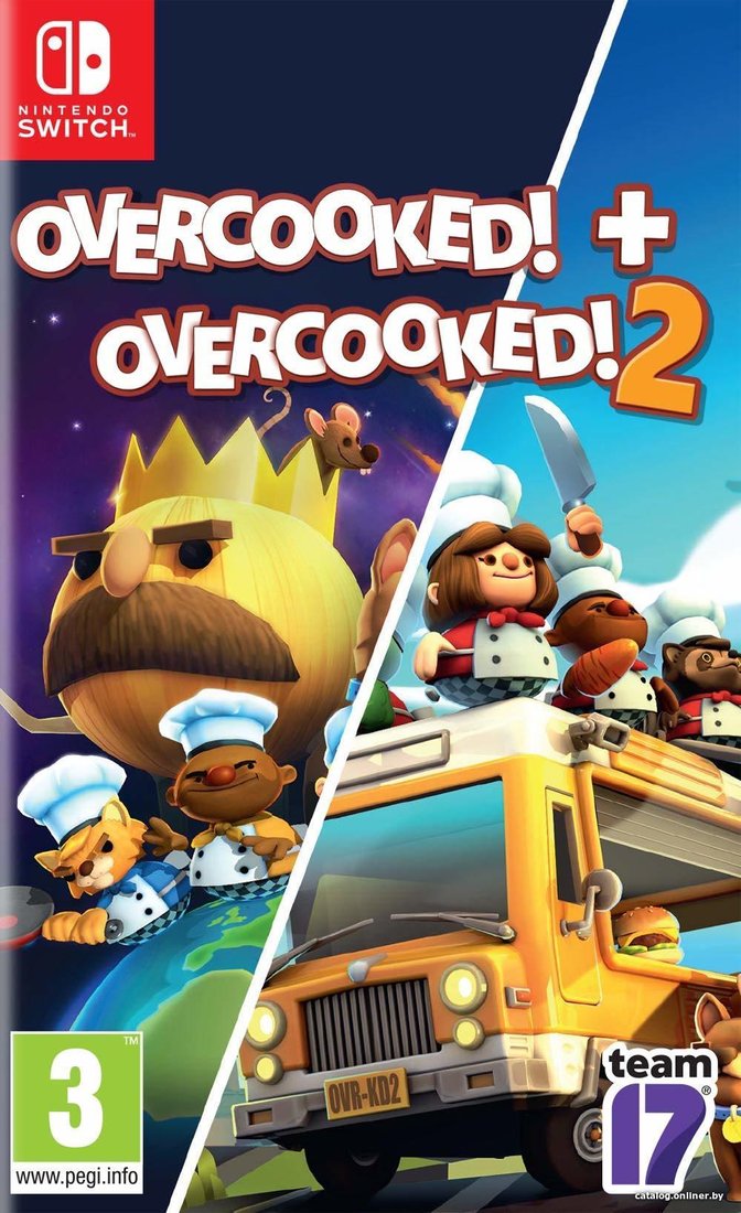 Overcooked! Special Edition + Overcooked! 2 для Nintendo Switch