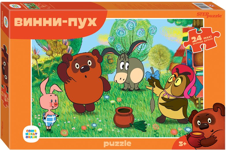 

Мозаика/пазл Step Puzzle Винни Пух 70013 (24 эл)