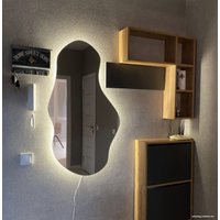 Зеркало EMZE Led 63x110 LED.NF.63.110.4K (с подсветкой, бесконтактное включение)