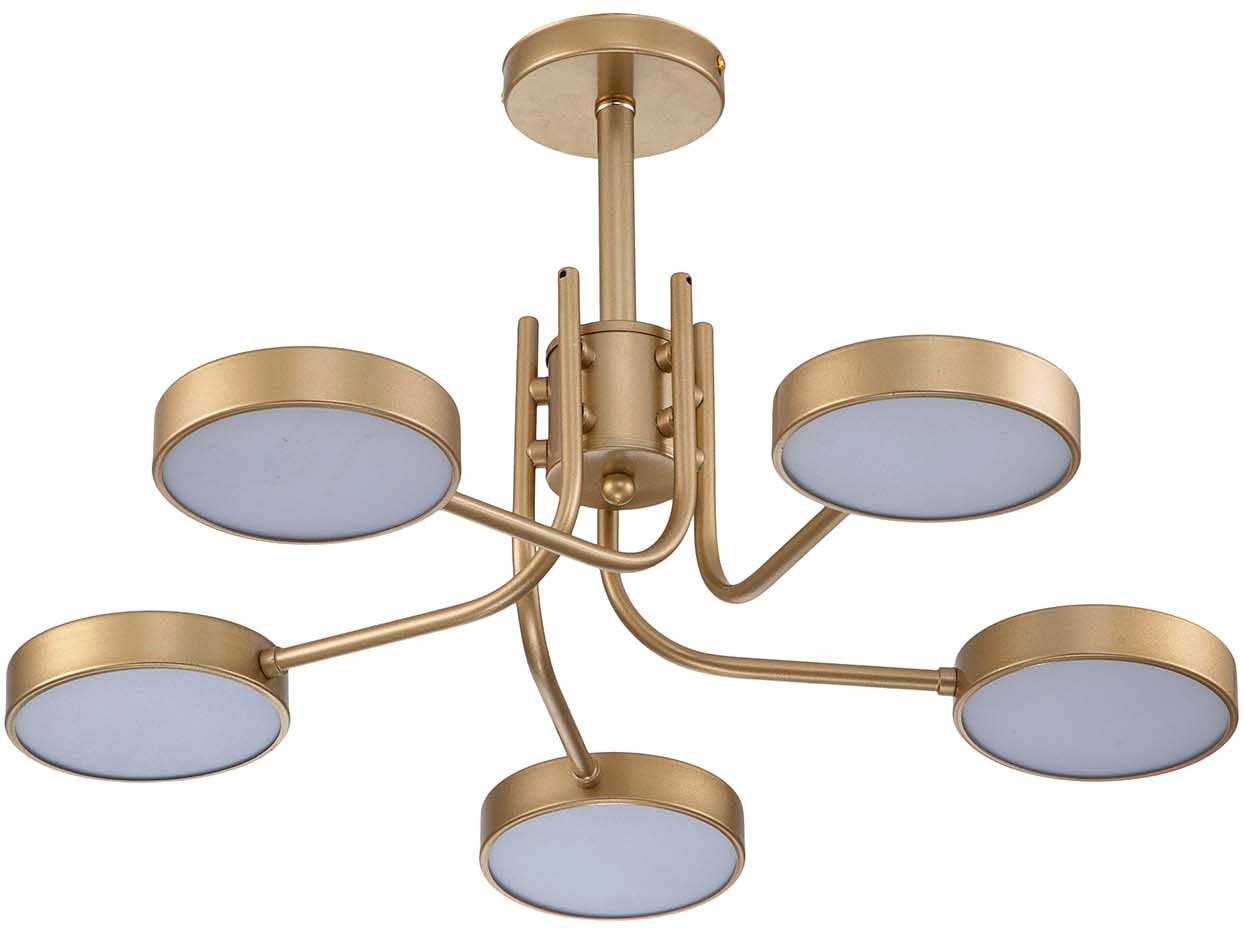 

Люстра средней высоты Escada 10258/5 LED*44W Champagne gold