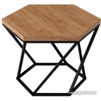 Журнальный столик Weldhouse LOFT Мельбурн L (дуб золотой крафт)