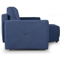 Угловой диван Mio Tesoro Скай 343 угловой (синий 662)