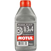 Тормозная жидкость Motul DOT 3&4 Brake Fluid 0.5л