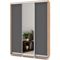 Шкаф-купе Modern Роланд Р462 (золотой дуб/графит)