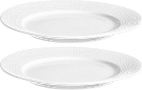 

Набор тарелок Elan Gallery Белый коралл 520158