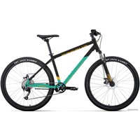 Велосипед Forward Apache 29 2.0 D р.17 2023 (черный/бирюзовый)