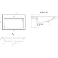 Умывальник Versalia Luxor 700