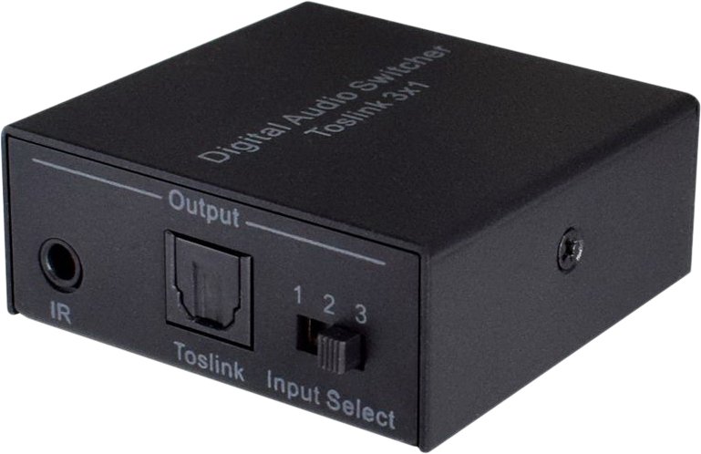

Переключатель USBTOP 3x1 оптический Toslink
