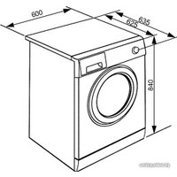 Стиральная машина Smeg WHT1114LSIN