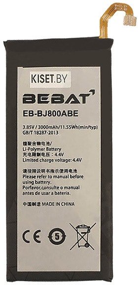 

Аккумулятор для телефона Bebat EB-BJ800ABE