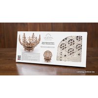 3Д-пазл Ugears Механический цветок-шкатулка