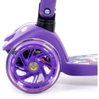 Двухколесный детский самокат Полесье Со складной ручкой 0072C-V1(Ф) (фиолетовый)