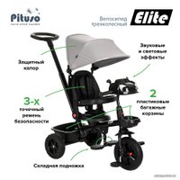 Детский велосипед Pituso Elite (серый)