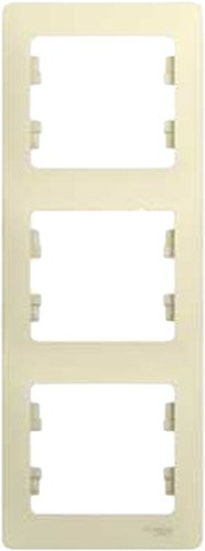 Рамка Schneider Electric Glossa GSL000207 (бежевый)