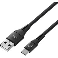 Кабель Rocket Contact USB Type-A - USB Type-C (1 м, черный)