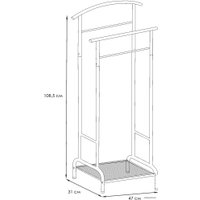 Стойка для одежды ЗМИ Римини 2 ВКР2 (черный)