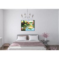 Картина по номерам PaintLine Клод Моне. Сад Живерни PL-00178