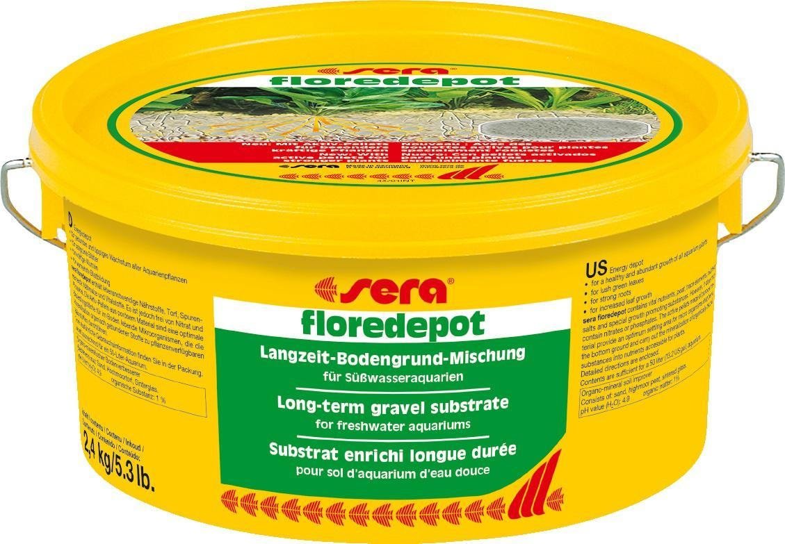 

Грунт Sera Floredepot 2,4 кг