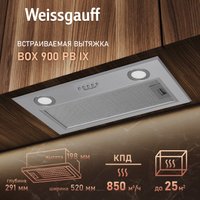 Кухонная вытяжка Weissgauff BOX 900 PB IX