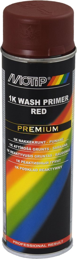 

Автомобильный грунт MoTip 1K Wash Primer Red 04122 (500мл)