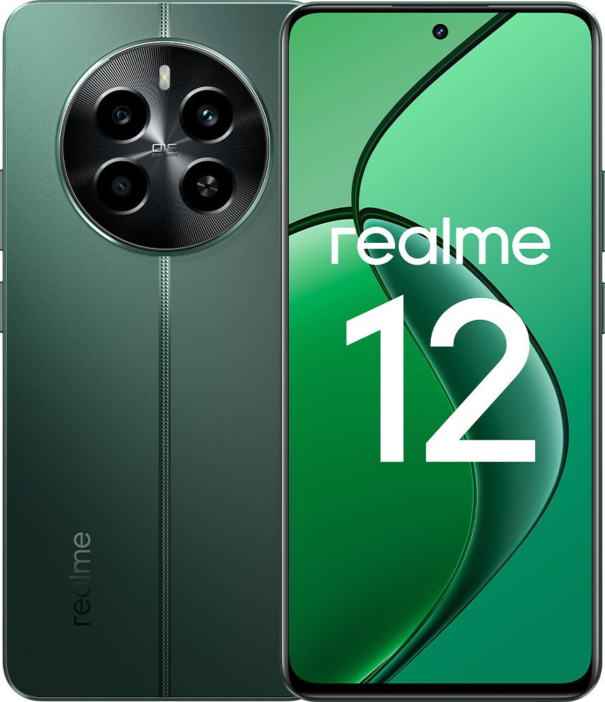 

Телефон Realme 12 RMX3871 8GB/128GB международная версия (зеленый малахит)