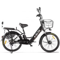 Электровелосипед Eltreco Green City E-Alfa New (черный)