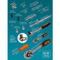 Универсальный набор инструментов ISMA ISMA-38841DS (216 предметов)