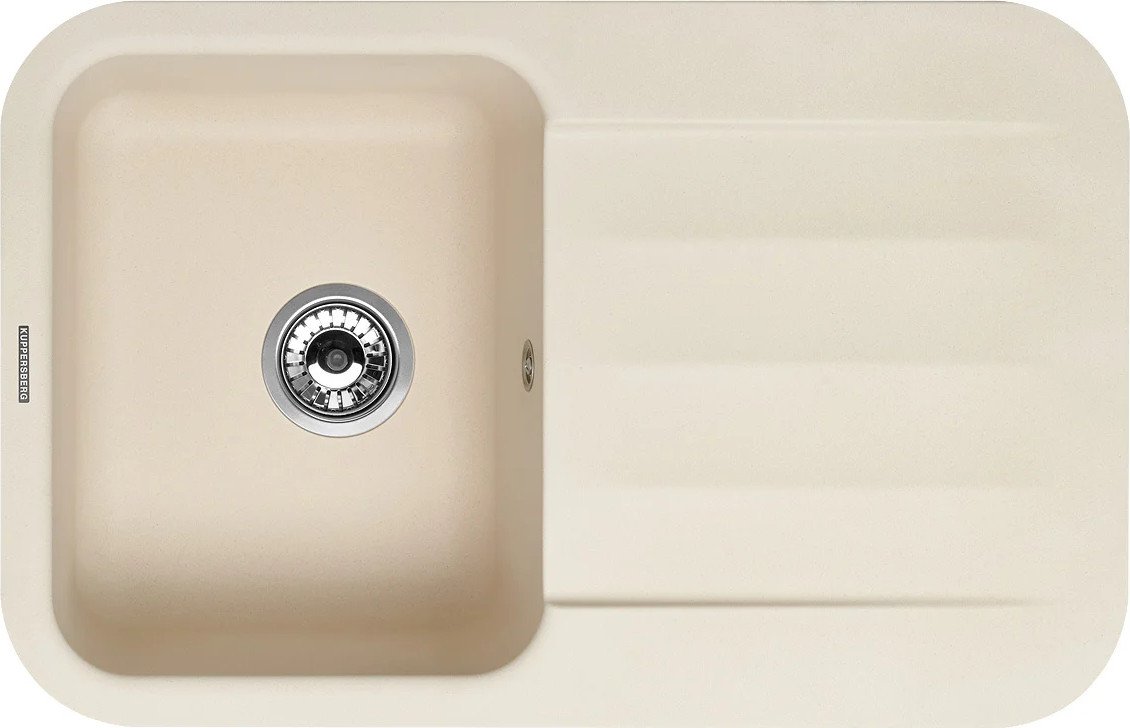 

Кухонная мойка KUPPERSBERG Lira 1B1D Ecru