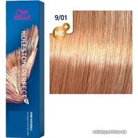 Крем-краска Wella Professionals Koleston Perfect ME+ 9/01 орех пекан