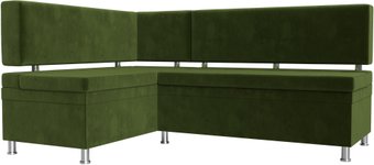 Лига диванов Стайл левый 114520L (микровельвет зеленый)