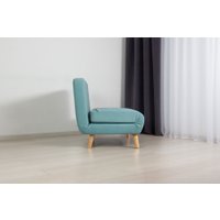 Диван DiArt Элли 1000 (велюр Selfie aquamarine/ножки светлые)