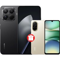 Телефон Xiaomi 15T Pro 12GB/512GB международная версия (черный) + Xiaomi Redmi A5 4GB/128GB (песочное золото) по акции