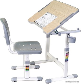 Парта Fun Desk Piccolino II (серый)