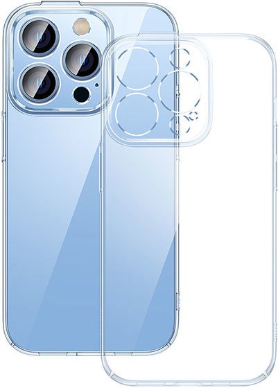 

Чехол для телефона Baseus SuperCeramic Series Glass Case для iPhone 14 Pro Max (прозрачный)