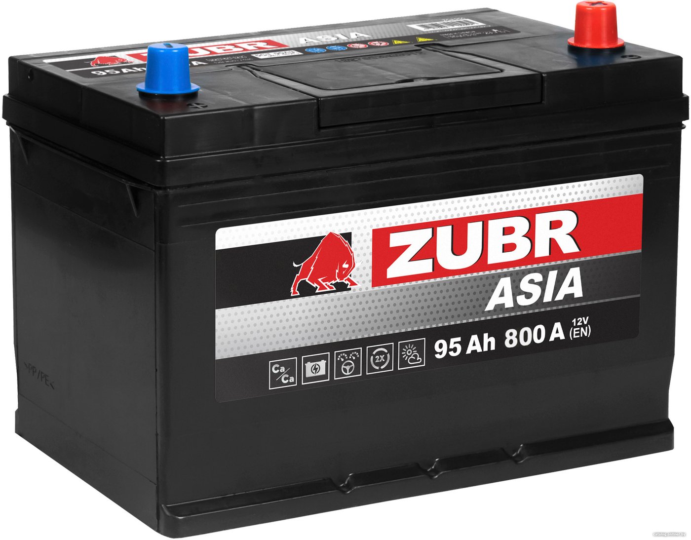 Автомобильный аккумулятор Zubr Ultra Asia R+ Турция (95 А·ч)
