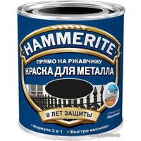 Краска Hammerite по металлу гладкая 0.75 л (черный)