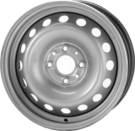 

Штампованные диски TREBL 53A43C 14x5.5" 4x100мм DIA 60.1мм ET 43мм S