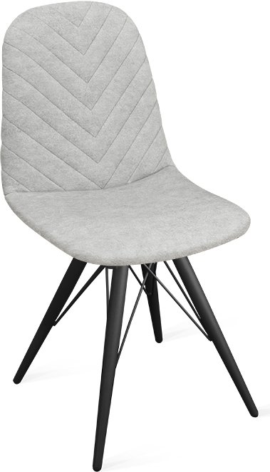 

Стул Трия Шерри К3 (черный муар/микровелюр Duna Silver)