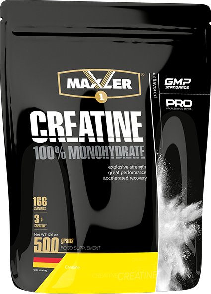 

Моногидрат креатина Maxler Creatine 100% monohydrate (пакет, 500 г)