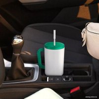 Термокружка Kitfort KT-1247 1.18л (белый/зеленый) в Борисове