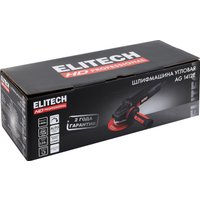 Угловая шлифмашина ELITECH AG 1412E E2213.050.00