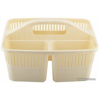 Органайзер для ванны Эльфпласт Clear 519 (бежевый)