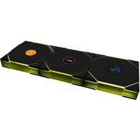 Комплект вентиляторов для корпуса с контроллером Lian Li Uni Fan TL 120 Wireless Reverse 12RTLLCD1W3B G99.12RTLLCD1W3B.R0