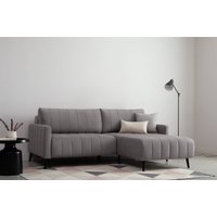 Угловой диван Divan Маркфул Velvet Grey 134901 (серый)