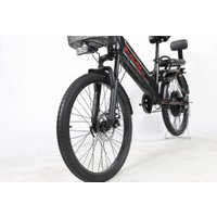 Электровелосипед SameBike Е-Alfa New SB-E-ALFA500-48/13 (черный)