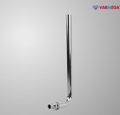 Фитинг Varmega Угол с трубкой Slide-Fit 16/750, для подключения радиатора VM52571