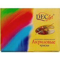 Акриловые краски DecArt 24-12.40-50 (12 цв)