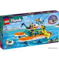 Конструктор LEGO Friends Морская спасательная лодка 41734